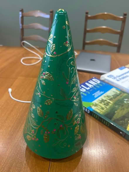 Photo of free M&S empty musical Christmas tin (Chiswell Green) #1