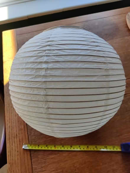 Photo of free Paper lampshade (Wirksworth, DE4) #1