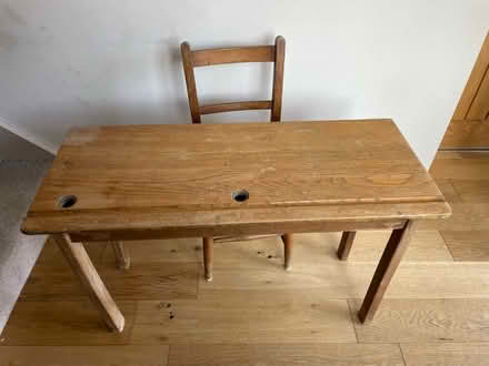 Photo of free Child desk & chair (Teg Down SO22 5) #2