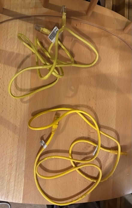 Photo of free 3 x Ethernet Network Cables (Lemsford AL8) #1