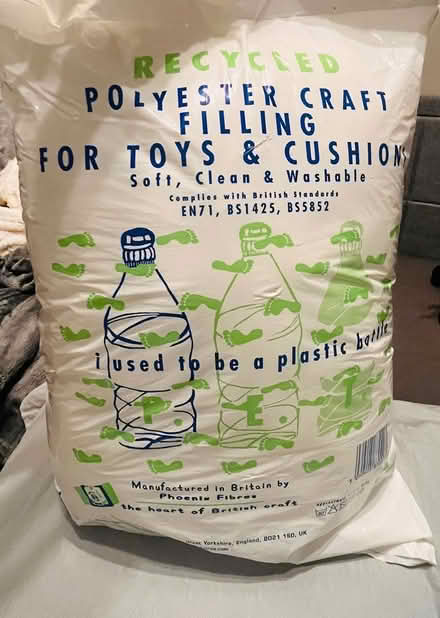Photo of free Polyester cushion and toy stuffing (Sandhurst) #1