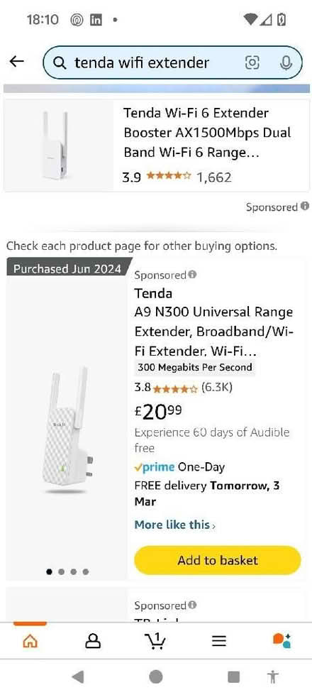 Photo of free WiFi extender (Bromley North BR1) #2