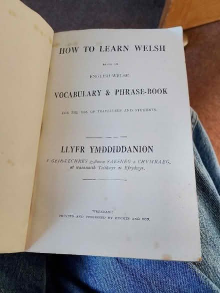 Photo of free English/Welsh Phrase Book (Patchway BS34) #2