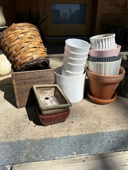 Photo of free Assorted planters (West Love) #1