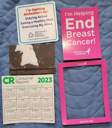 Photo of free Calendar magnets & other magnets (DeAnza Blvd - Stvns Crk & 280) #3