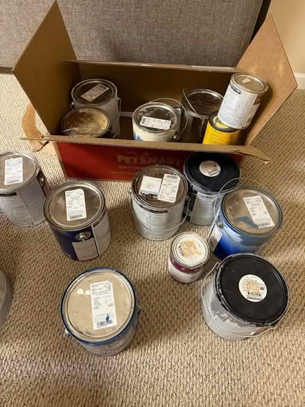 Photo of free Lots of paint (Avon lake oh) #1