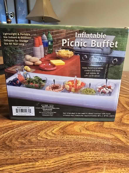 Photo of free Inflatable Picnic Buffet (Near Arundel Mills) #1