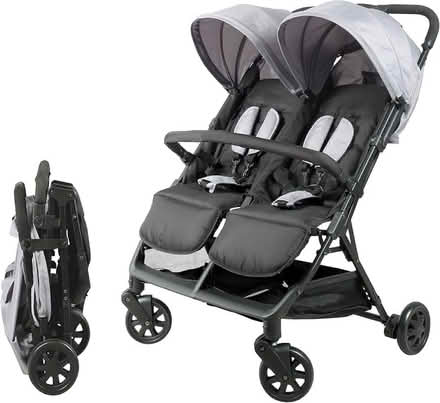 Photo of Baby double pram/stroller (Canning Town) #1