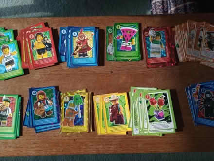 Photo of free LEGO cards - approx 180 (TN34 - top of Elphinstone Road) #2