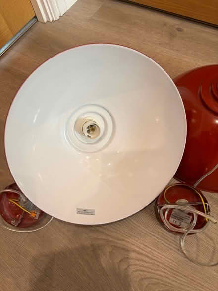 Photo of free Pair of suspended light fittings (Harrogate HG2) #1