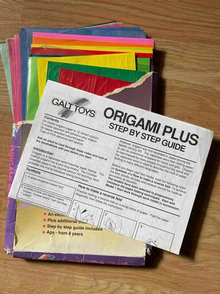 Photo of free Origami kit for children (Alton GU34) #1