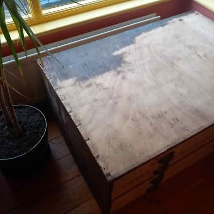 Photo of free Large wooden plan chest (Weymouth) #2
