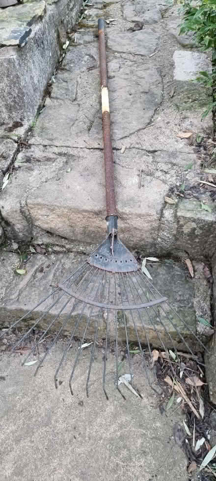 Photo of free Rusty rake (DE56 Belper) #1