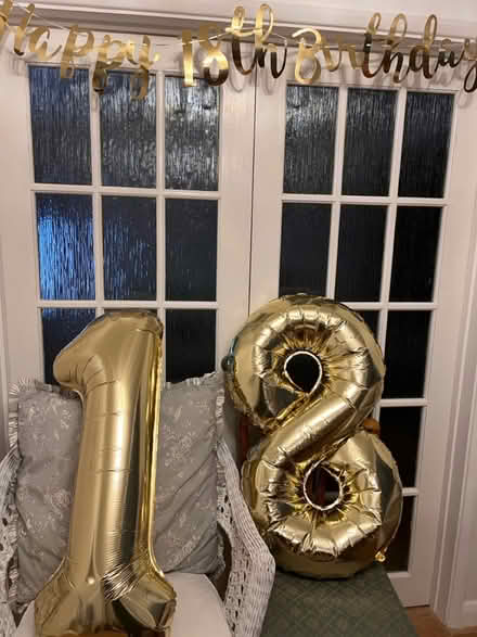 Photo of free 18th balloons, banner, sash (Entry Hill BA2) #1