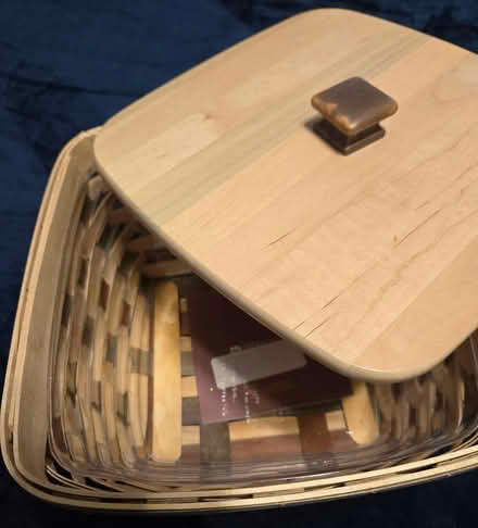 Photo of free Longaberger basket (off Fisher Blvd) #2