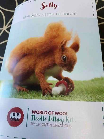 Photo of free Squirrel needle felting kit (Upper Norwood SE19) #1