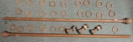 Photo of free 270cm wooden curtain pole(2xpoles) (SW6) #1
