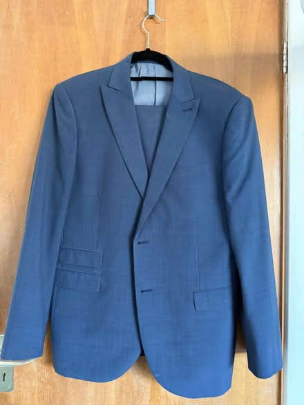 Photo of free blue next suit tailor fit (Sharmans Cross B91) #1