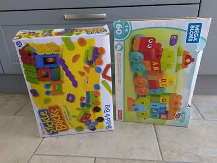 Photo of free Mega Blocks and Stickle Bricks (Harmans Water RG12) #1