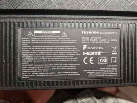 Photo of free 55" 4K TV (not working) (Devoran) #2