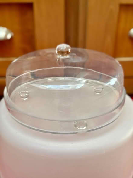 Photo of free Glass Cake Keeper (Gilmore St & Mountain View Ave) #1