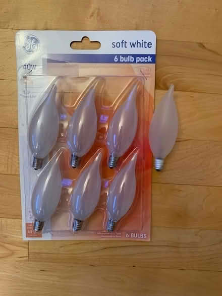 Photo of free Candelabra Bulbs (Bolton, MA) #1