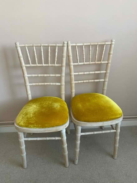 Photo of free 2x Dining Chairs (SE14 5LD) #1