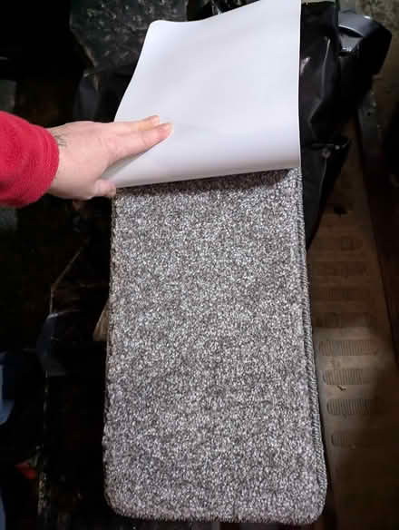 Photo of free New carpet tiles (Barnards Green WR14) #1