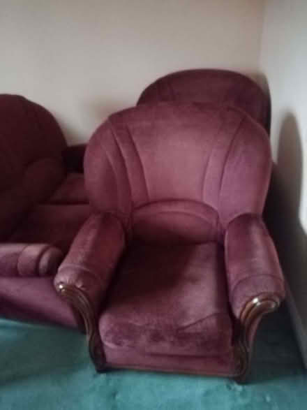 Photo of free 2 seater sofa + 2 arm chairs (Little Chalfont HP7) #1