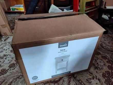 Photo of free Sturdy cardboard box (Poets MK40) #1