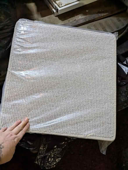 Photo of free New carpet tiles (Barnards Green WR14) #2