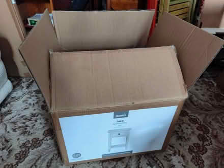 Photo of free Sturdy cardboard box (Poets MK40) #2