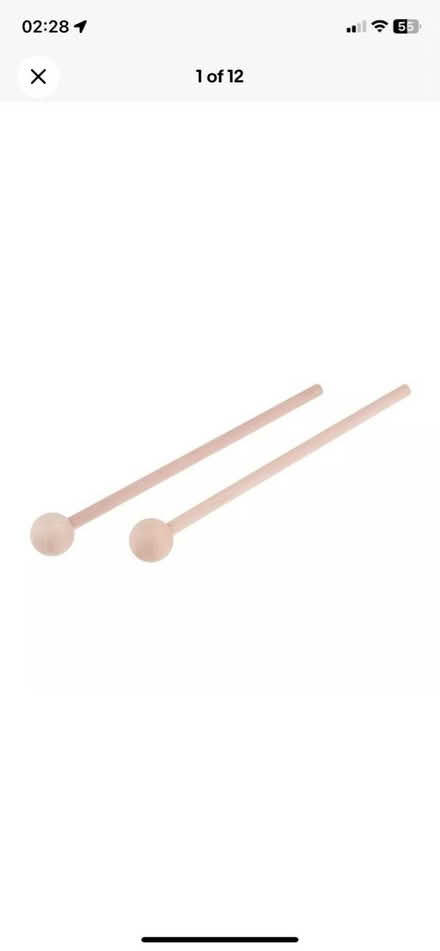 Photo of Wooden mallet for chime (L17) #1