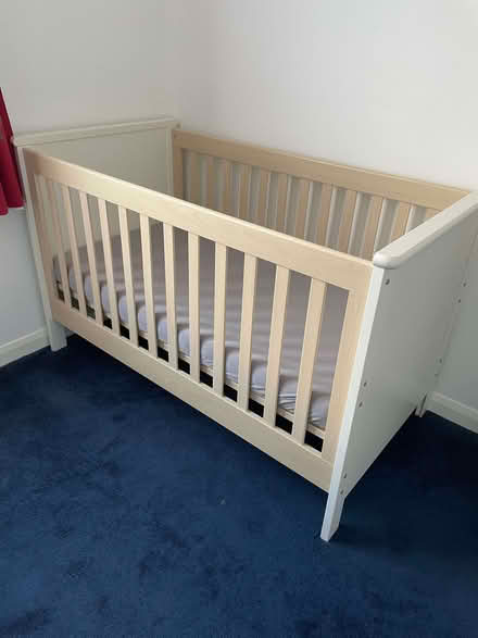 Photo of free Cot/Bed & mattress (Brighton Hill RG22) #2