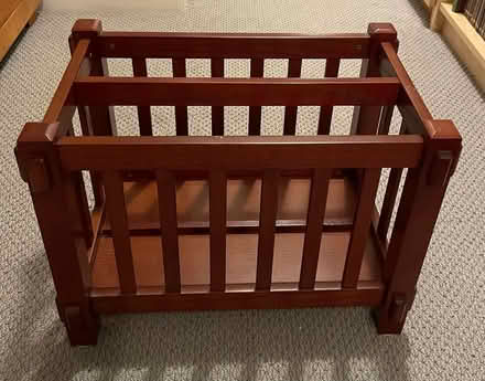 Photo of free Wood newspaper/ magazine rack (Alta vista / riverside) #1