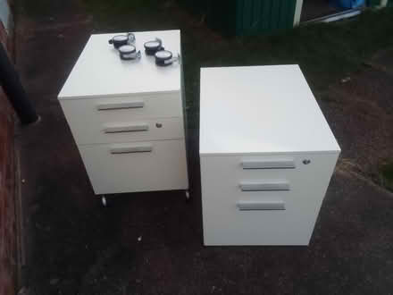 Photo of free Small filing cabinets (Heanor DE75) #1