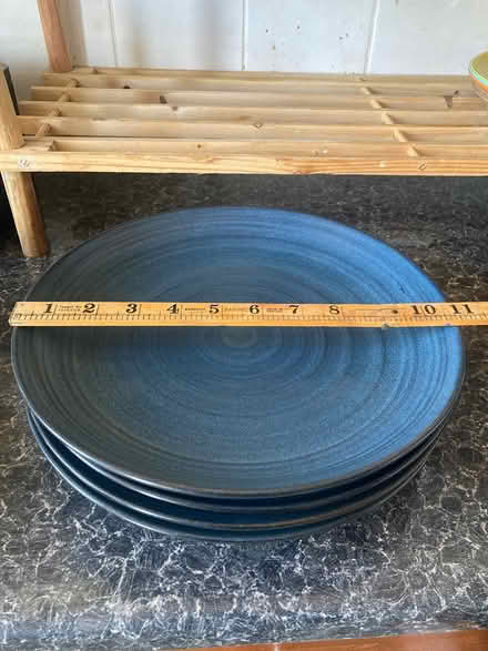 Photo of free Four stoneware dinner plates (Rayners Lane, HA2) #1