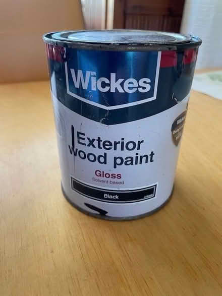 Photo of free Exterior black wood paint (Botley OX2) #1