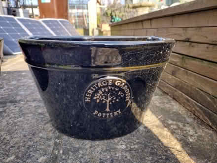 Photo of free 2 x wall planters (ceramic) (Eastbourne BN21 2) #1