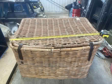 Photo of free Large wicker basket (Newton le Willows WA12) #1