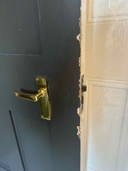 Photo of free Wooden Door with Hardware (SW12) #2