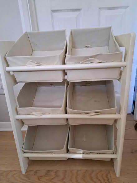 Photo of free Small storage basket unit (Tonbridge road,Maidstone) #1