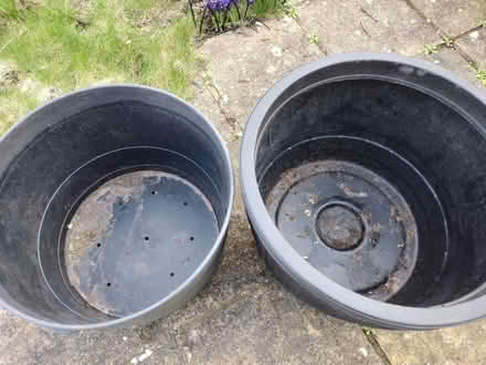 Photo of free 2 x very large garden planters (Eastbourne BN21 2) #2
