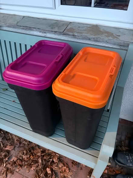 Photo of free Storage bins (Backwell BS48) #1