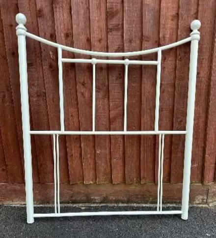 Photo of free 2 Metal head boards for single beds (Bathford) #2