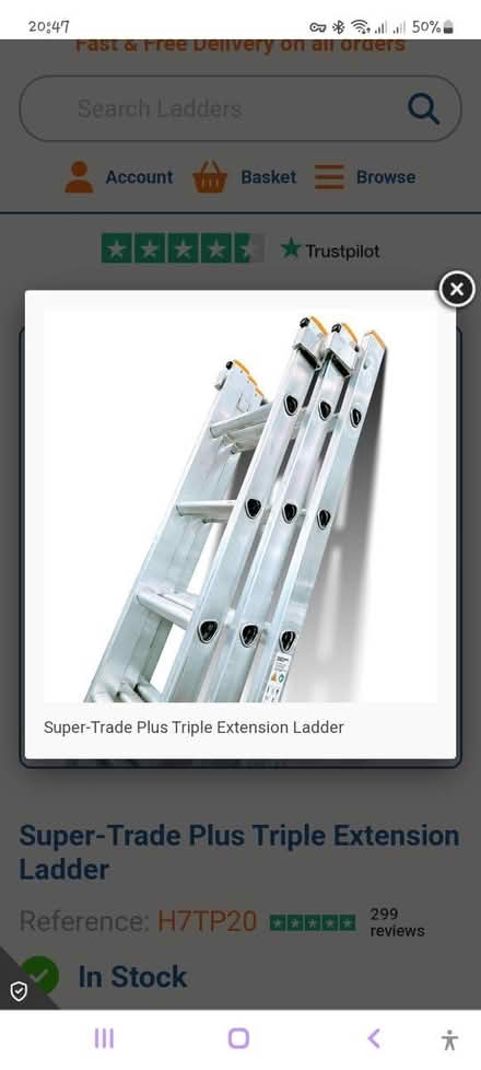 Photo of Triple ladder (LU5) #1