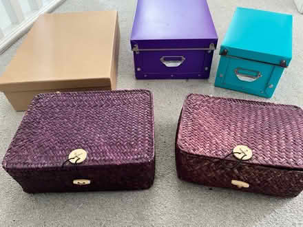 Photo of free Storage boxes (EH16 Craigmillar) #1