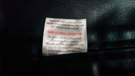 Photo of free Black beanbag (Fort Hill EX32) #2