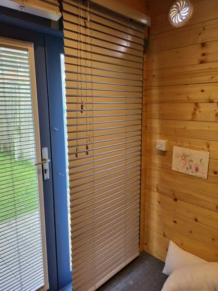 Photo of free 3x Wooden Venetian Blinds 2m drop (Arundel) #4