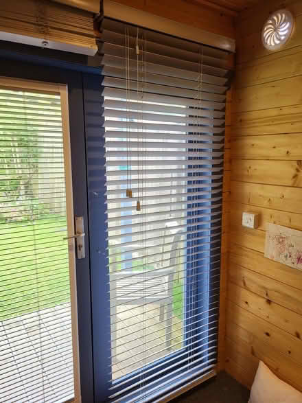 Photo of free 3x Wooden Venetian Blinds 2m drop (Arundel) #1